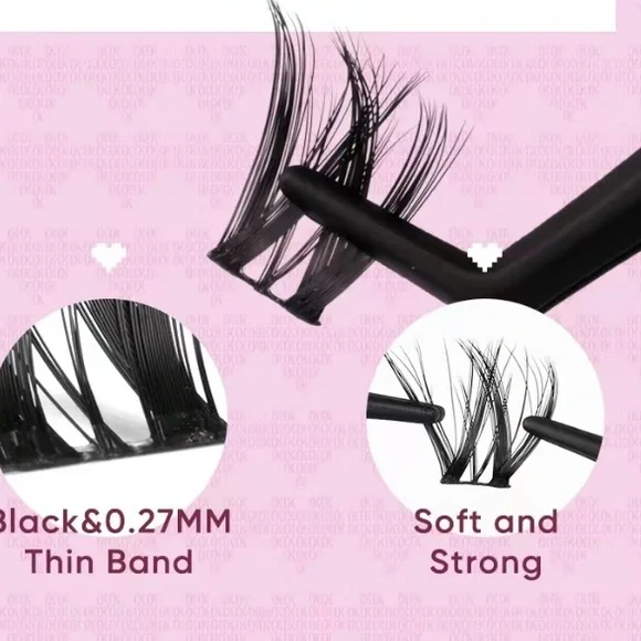 DIY Lash Clusters - Eyelash Extension Kit -With Bond and Seal+ Remover - Picture 2 of 11
